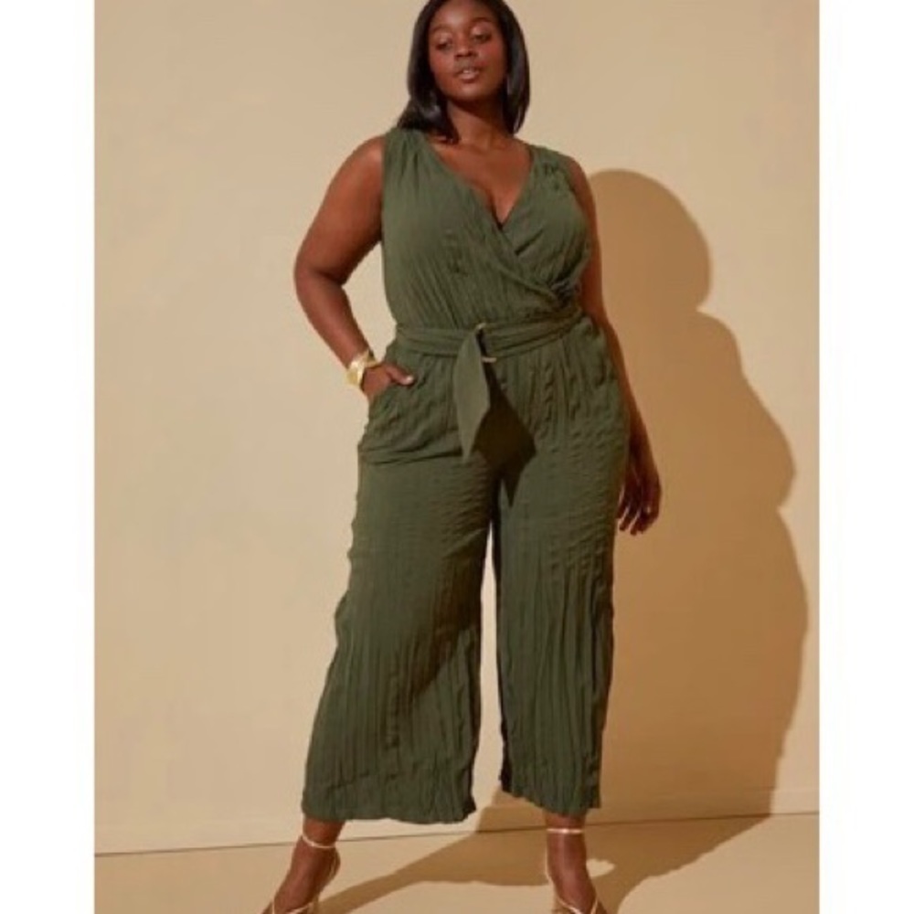 Olive Green Romper NWT